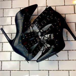 Izabella Rue studded strappy heels